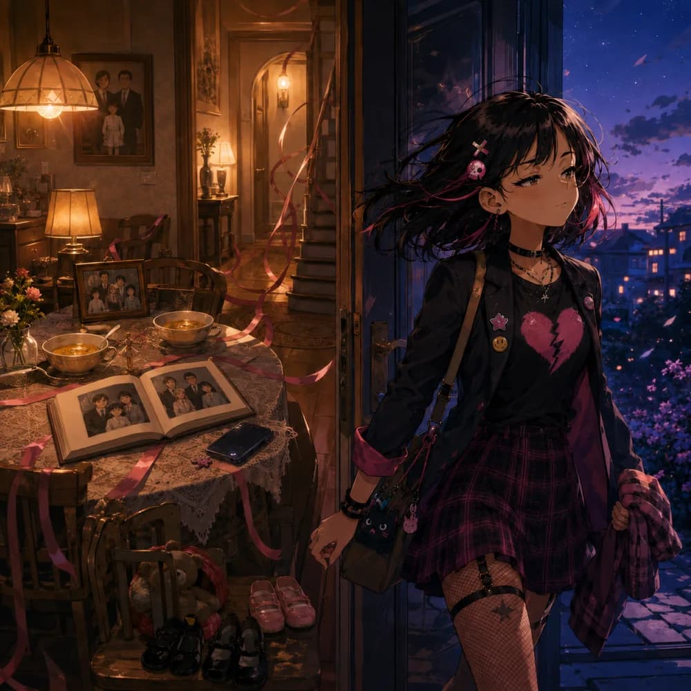 Scène d’appartement au crépuscule pour The Warmest Debt