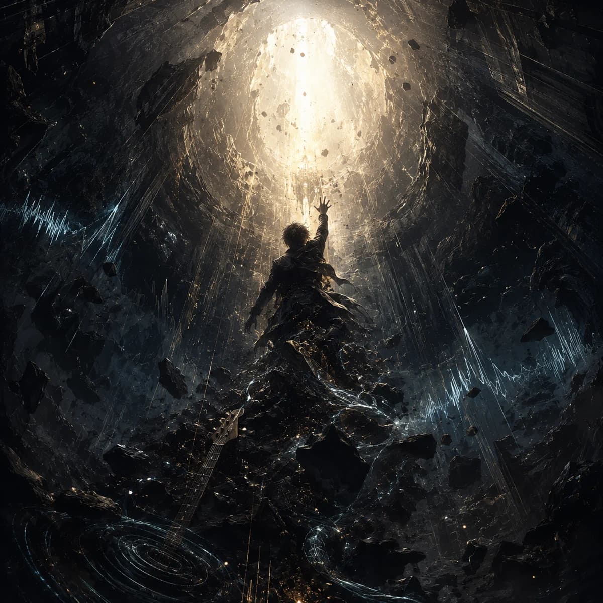 Visuel du noir vers la lumière pour The Void